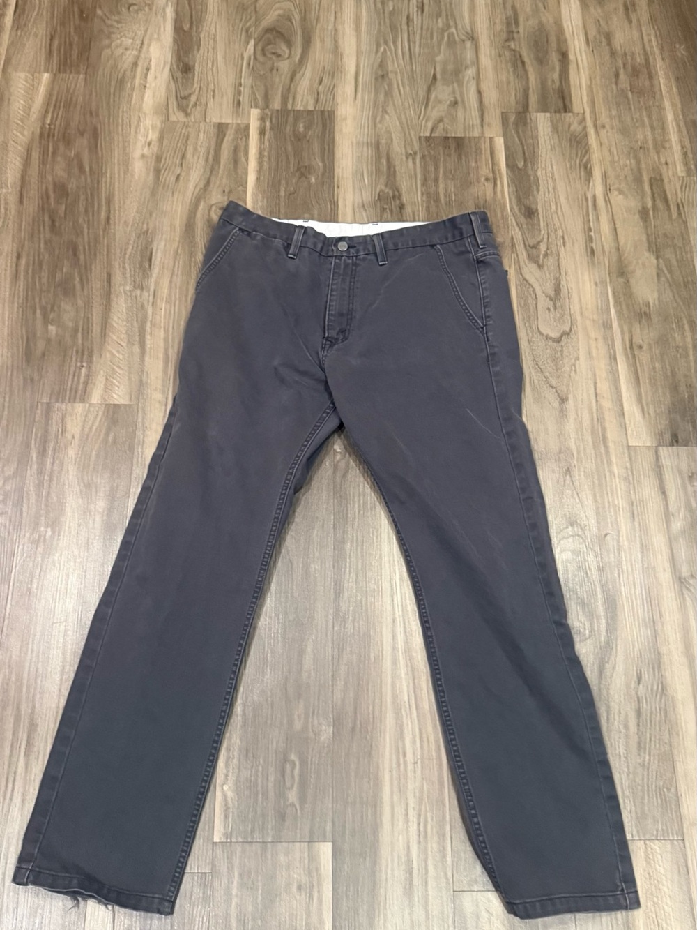 Levi's Men's Dark Charcoal Chinos 505’s